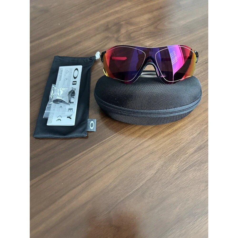 Oakley Evzero OO9308-1638 125 sunglasses with Prizm red/black new w/ case cloth